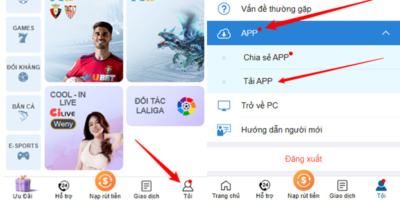 Hướng dẫn tải app Cn3789 trên thiết bị hệ điều hành Android